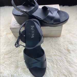 Korks Wedges-black